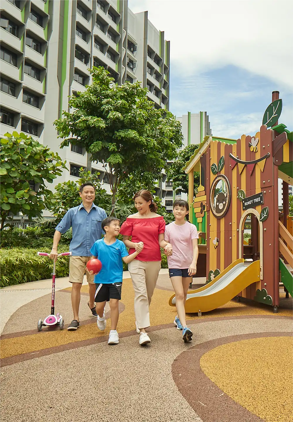 HDB offers a wide range of flat types to provide Singaporeans with a range of home choices for every budget and need